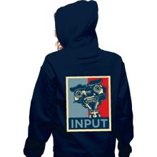 Load image into Gallery viewer, Daily_Deal_Shirts Zippered Hoodies, Unisex / Small / Navy Input
