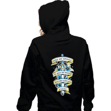 Load image into Gallery viewer, Daily_Deal_Shirts Zippered Hoodies, Unisex / Small / Black Vintage Sword
