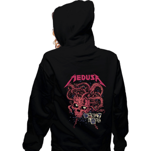 Shirts Zippered Hoodies, Unisex / Small / Black Medusa