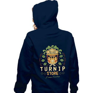 Shirts Zippered Hoodies, Unisex / Small / Navy The Best Turnip Store