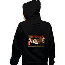 Load image into Gallery viewer, Daily_Deal_Shirts Zippered Hoodies, Unisex / Small / Black 3 Rules Of The Mogwai
