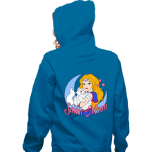 Load image into Gallery viewer, Daily_Deal_Shirts Zippered Hoodies, Unisex / Small / Royal Blue Sailor Moon USA
