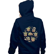 Load image into Gallery viewer, Shirts Zippered Hoodies, Unisex / Small / Navy Child Adventures
