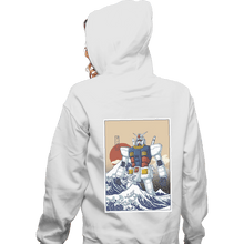 Load image into Gallery viewer, Shirts Pullover Hoodies, Unisex / Small / White Gundam Kanagawa
