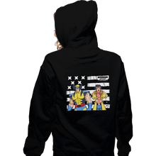 Load image into Gallery viewer, Secret_Shirts Zippered Hoodies, Unisex / Small / Black Mutant Outcasts
