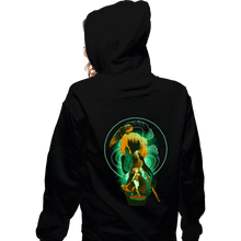 Load image into Gallery viewer, Shirts Zippered Hoodies, Unisex / Small / Black Diana
