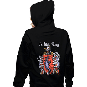 Secret_Shirts Zippered Hoodies, Unisex / Small / Black Le Petit Owl King