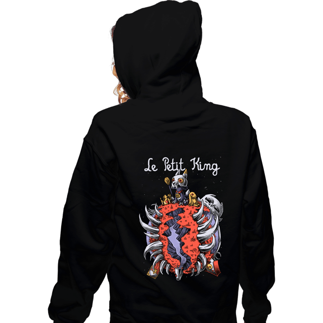 Secret_Shirts Zippered Hoodies, Unisex / Small / Black Le Petit Owl King