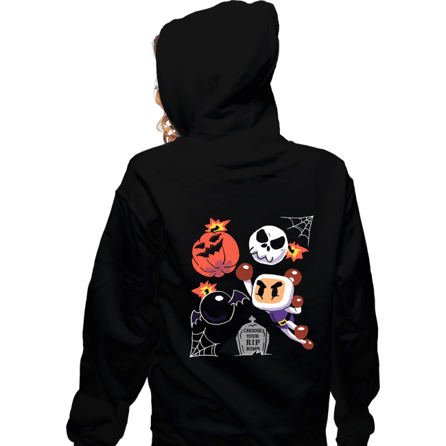 Shirts Zippered Hoodies, Unisex / Small / Black Bomb