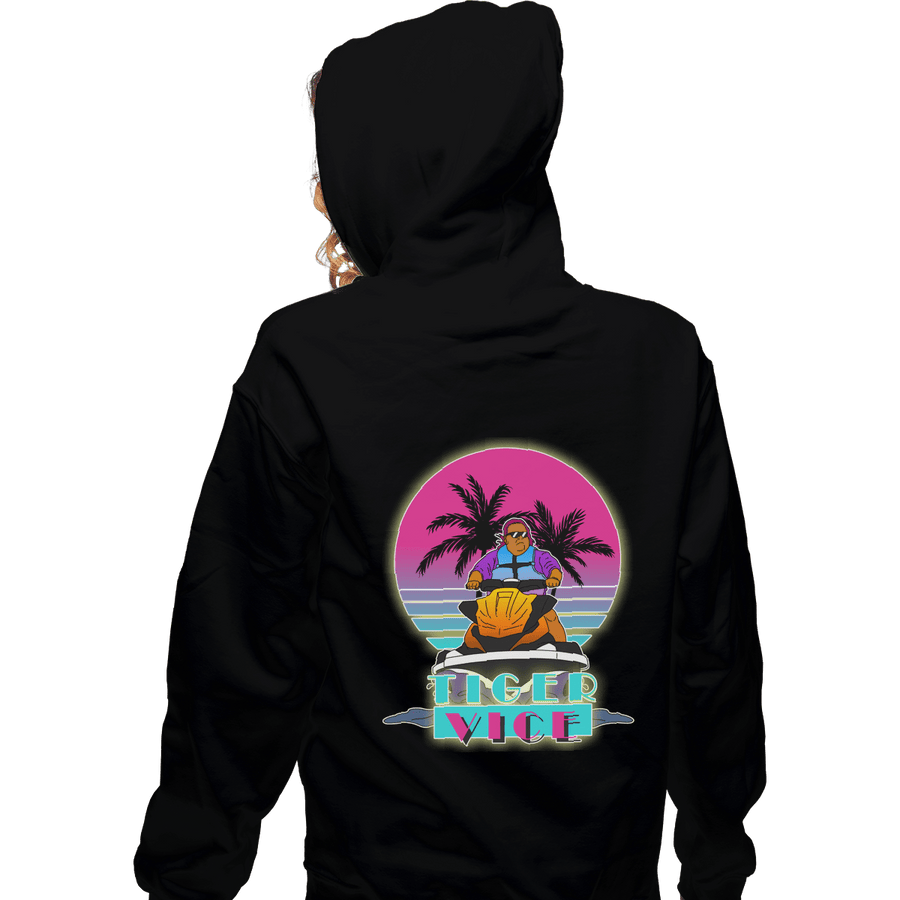 Shirts Pullover Hoodies, Unisex / Small / Black Tiger Vice