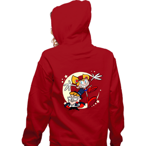 Daily_Deal_Shirts Zippered Hoodies, Unisex / Small / Red Sailor's Laboratory