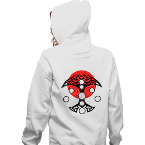 Daily_Deal_Shirts Zippered Hoodies, Unisex / Small / White Thunder Love