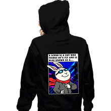 Load image into Gallery viewer, Secret_Shirts Zippered Hoodies, Unisex / Small / Black Busta!
