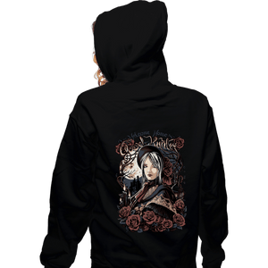Shirts Zippered Hoodies, Unisex / Small / Black Lady Of Dreams