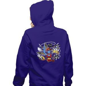 Shirts Zippered Hoodies, Unisex / Small / Violet Weapons Shop