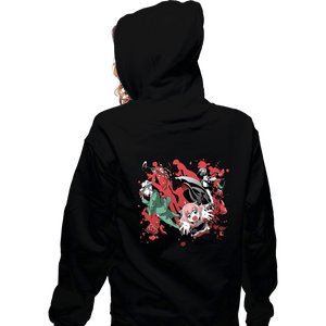 Shirts Zippered Hoodies, Unisex / Small / Black Spy Family Outing
