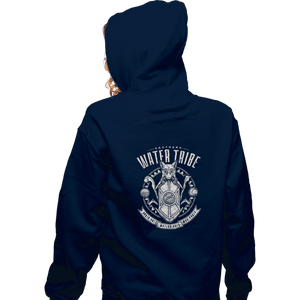 Shirts Zippered Hoodies, Unisex / Small / Navy Water Is Benevolent