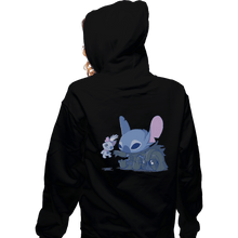 Load image into Gallery viewer, Shirts Pullover Hoodies, Unisex / Small / Black Darth Stitch
