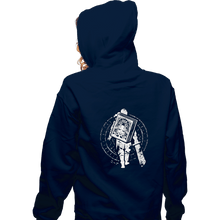Load image into Gallery viewer, Shirts Zippered Hoodies, Unisex / Small / Navy Grimoire
