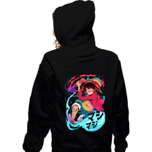 Load image into Gallery viewer, Shirts Zippered Hoodies, Unisex / Small / Black Luffy

