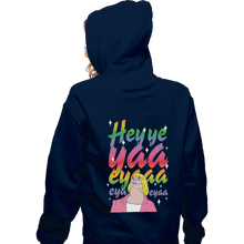 Load image into Gallery viewer, Shirts Pullover Hoodies, Unisex / Small / Navy Heyyeyaaeyaaaeyaeyaa
