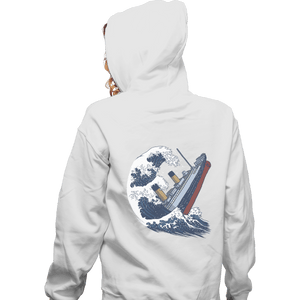 Shirts Pullover Hoodies, Unisex / Small / White The Wave Titanic