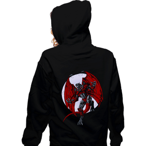 Daily_Deal_Shirts Zippered Hoodies, Unisex / Small / Black Xanatos