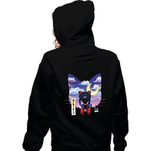 Load image into Gallery viewer, Daily_Deal_Shirts Zippered Hoodies, Unisex / Small / Black Sailor Landscape
