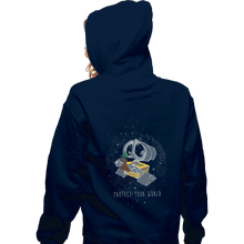 Load image into Gallery viewer, Shirts Pullover Hoodies, Unisex / Small / Navy Protect Your World
