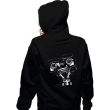 Load image into Gallery viewer, Secret_Shirts Zippered Hoodies, Unisex / Small / Black Johnny
