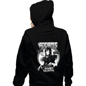 Daily_Deal_Shirts Zippered Hoodies, Unisex / Small / Black Goo Goo Duck