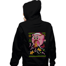 Load image into Gallery viewer, Daily_Deal_Shirts Zippered Hoodies, Unisex / Small / Black Sweet Christmas
