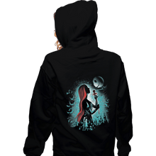 Load image into Gallery viewer, Shirts Zippered Hoodies, Unisex / Small / Black Rag Doll In Love
