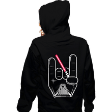 Load image into Gallery viewer, Shirts Zippered Hoodies, Unisex / Small / Black Darth Rock
