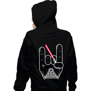 Shirts Zippered Hoodies, Unisex / Small / Black Darth Rock