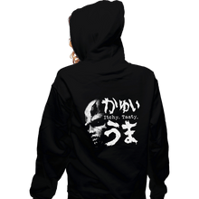 Load image into Gallery viewer, Daily_Deal_Shirts Zippered Hoodies, Unisex / Small / Black Itchy. Tasty.
