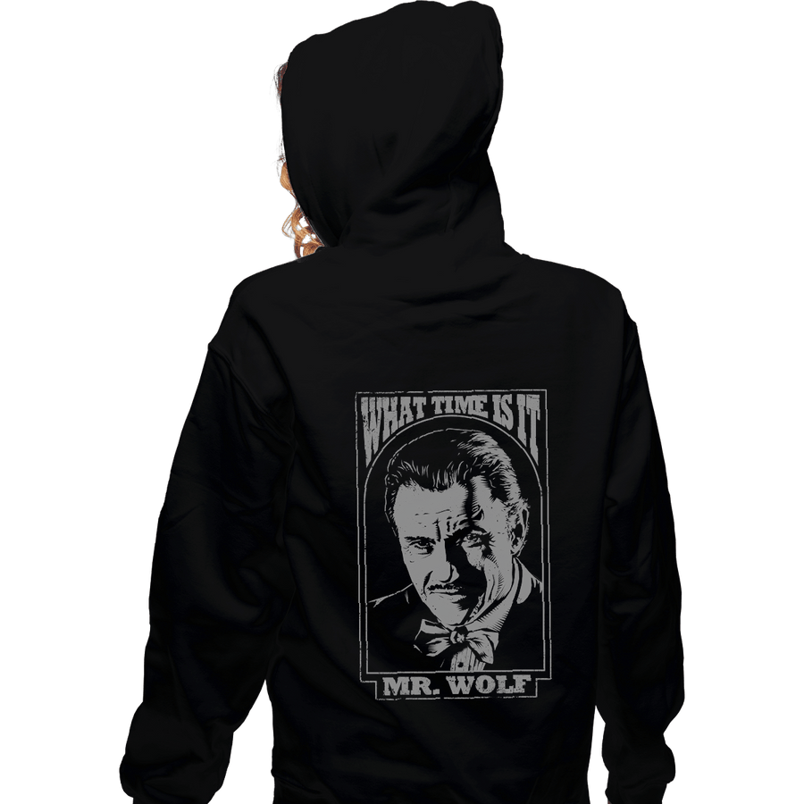 Shirts Zippered Hoodies, Unisex / Small / Black The Wolf