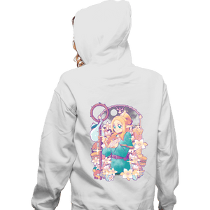 Daily_Deal_Shirts Zippered Hoodies, Unisex / Small / White Feastin'