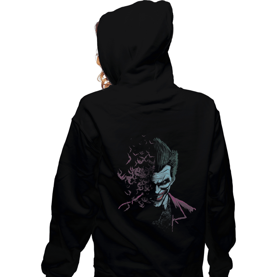 Shirts Zippered Hoodies, Unisex / Small / Black The Arkham Joker