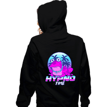 Load image into Gallery viewer, Secret_Shirts Zippered Hoodies, Unisex / Small / Black Hypno Time
