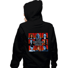 Load image into Gallery viewer, Daily_Deal_Shirts Zippered Hoodies, Unisex / Small / Black Halloween Bunch
