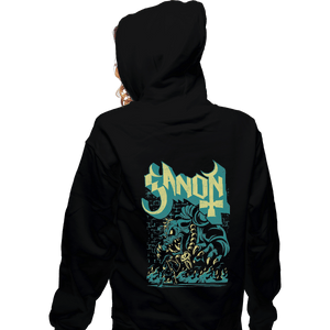 Shirts Zippered Hoodies, Unisex / Small / Black Monstrous Prince Of Darkness
