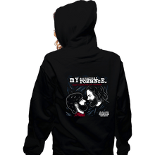 Load image into Gallery viewer, Daily_Deal_Shirts Zippered Hoodies, Unisex / Small / Black My Survival Romance
