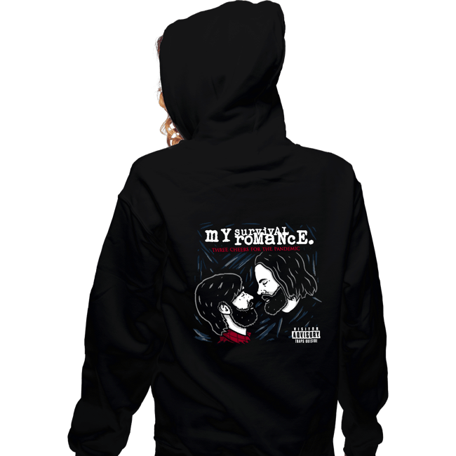 Daily_Deal_Shirts Zippered Hoodies, Unisex / Small / Black My Survival Romance