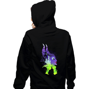 Daily_Deal_Shirts Zippered Hoodies, Unisex / Small / Black Mistress of Shadows