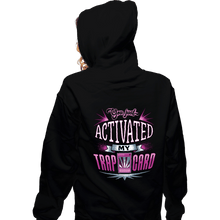 Load image into Gallery viewer, Secret_Shirts Zippered Hoodies, Unisex / Small / Black Trap Card
