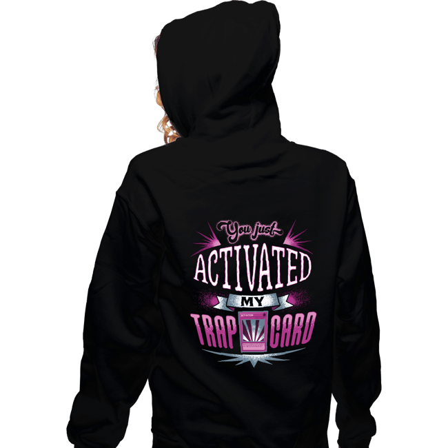 Secret_Shirts Zippered Hoodies, Unisex / Small / Black Trap Card