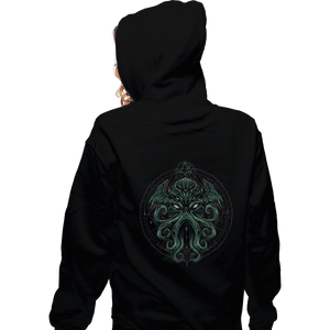 Shirts Zippered Hoodies, Unisex / Small / Black Great Cthulhu