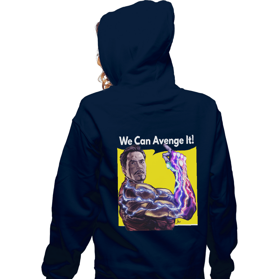 Shirts Zippered Hoodies, Unisex / Small / Navy We Can Avenge It!