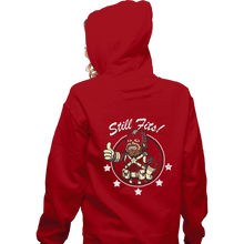 Load image into Gallery viewer, Shirts Pullover Hoodies, Unisex / Small / Red The Red Guardian
